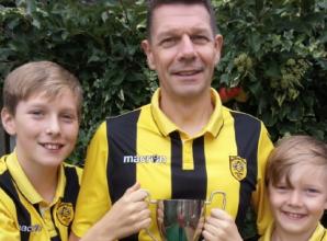 Dad on target for eighth race of year for sons’ club