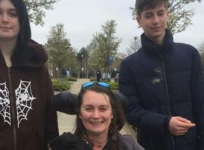 Injured horse rider waits for hospital move