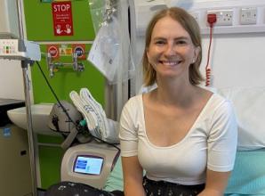 Cox won’t let cancer diagnosis stop her from competing again