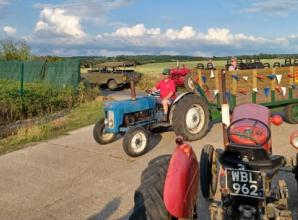 Summer solstice tractor run that all family can enjoy