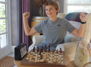 Children’s chess teacher, aged 12