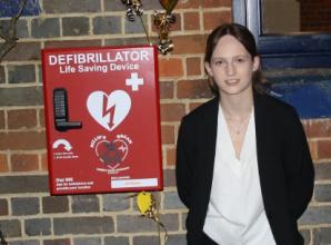 Millie’s Dream installs 100th defibrillator