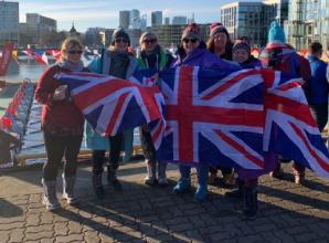 We broke ice and relay world record