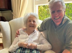 Brothers repay mother’s carers with charity walk