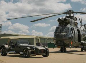 Car built from helicopter goes up for auction