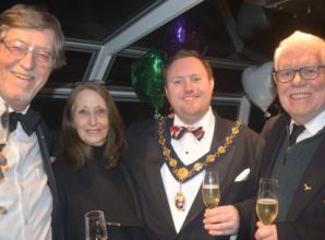 Boat cruise dinner in aid of scout hut work