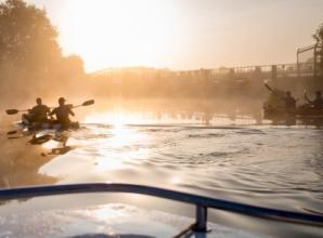 Property firm raises £5,000 with 65km kayak for mental health