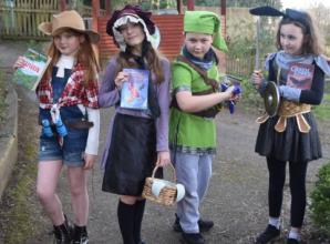 Dressing up as favourite characters to celebrate joy of reading