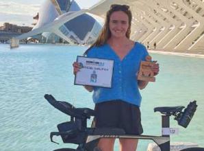 Harris-White triumph secures World Championships spot