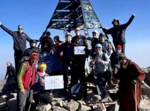 Hike up mountain raises £13,000 for disabled charity