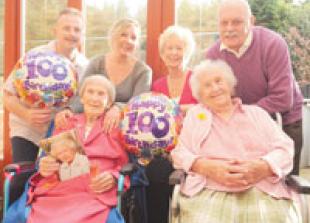 Mayor's surprise visit to 100th birthday girl
