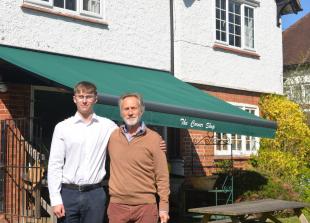 Father and son try to sell shop after eight months