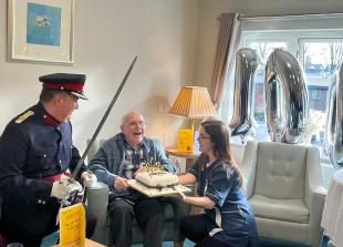 'A smashing birthday' as 150 cards sent to 100-year-old veteran