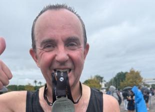 Man completes half marathon after running 5km daily for month