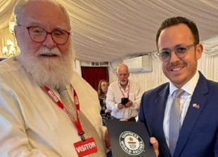 Father Christmas helps set storytelling record