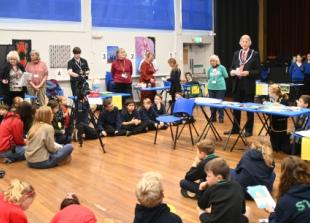 Children think critically about how our actions affect planet