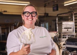 Family baker who believes in traditional method