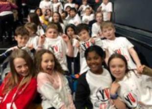 Pupils join giant Young Voices show at Wembley