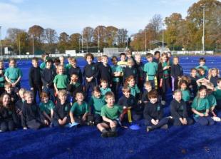 Nettlebed and Shiplake pupils take part in tag rugby