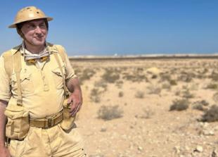 I was made battlefield tour guide where my dad fought