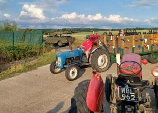 Summer solstice tractor run that all family can enjoy