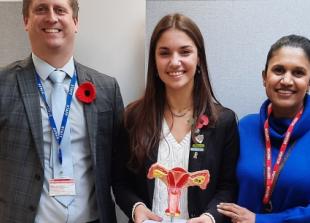 Expert gives girls health talk