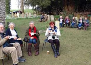 Tourists come from Holland to see snwodrops