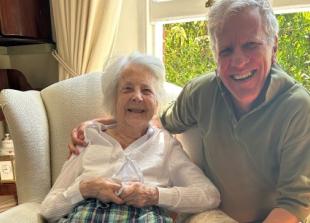 Brothers repay mother’s carers with charity walk