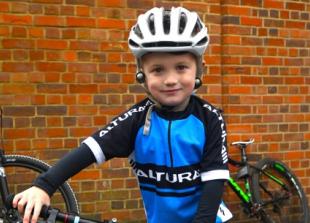 Boy, five, raises £600 cycling 15km for primary school