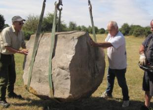 Sarsen stone to commemorate village’s six war dead
