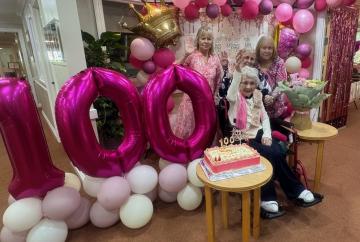 'Fun and laughter' is secret to reaching triple figures, says new Windsor centenarian