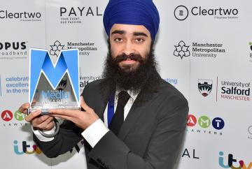 Pride for Slough as young Sky News reporter wins major journalism honour