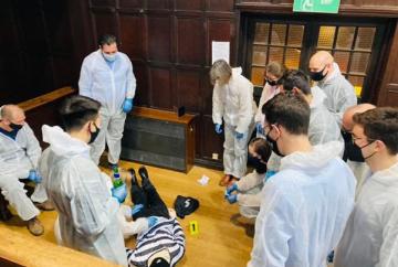 Immersive crime scene company has won an award