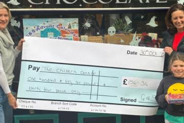 Caramel chocolates raise &pound;150 for charity