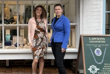 Diamond pair who want to extend shop legacy