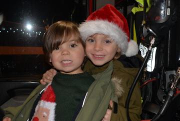 Closure-threatened fire station welcomes families