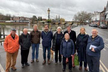 &lsquo;I&rsquo;ve not seen so many lorries in small town,&rsquo; says leader