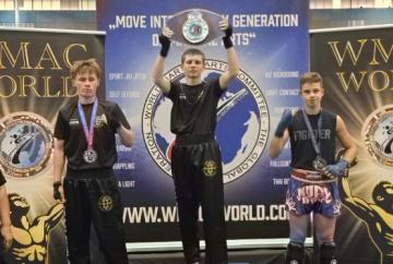 Teenage kickboxer wins gold at world championships