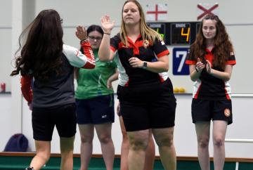 England triumph in British Isles Indoor Bowls Council&rsquo;s Women&rsquo;s u25s competition
