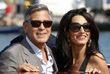 Clooneys welcome twins Ella and Alexander