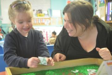 &lsquo;Brave&rsquo; Lulu, four, is only child in her class