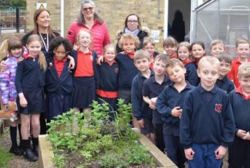 Pupils adore gardening