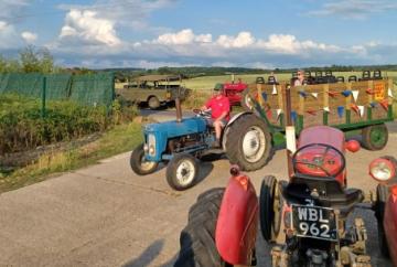 Summer solstice tractor run that all family can enjoy