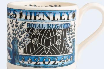 New ceramic mug with river scenes to mark 185th year of royal regatta