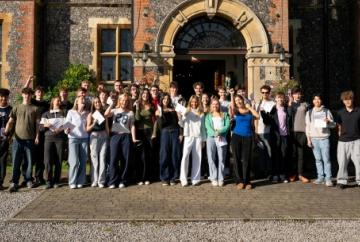 ‘How nice it is to get back to a classic results day and celebrate together’