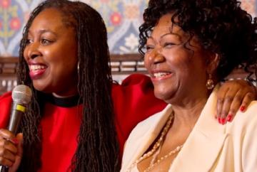 Boney M singer performs at event to celebrate MBE