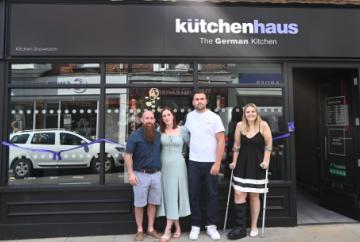 Couple sign five-year lease and open German kitchen design showroom