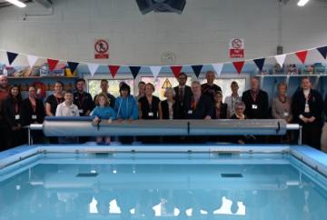 Training pool back open after £40,000 upgrade