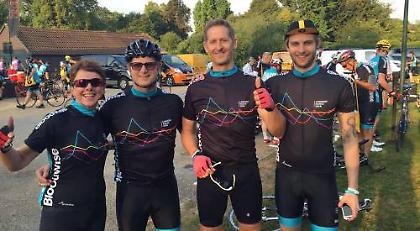 Local Hair Stylist Team Cycles London To Paris Henley Standard