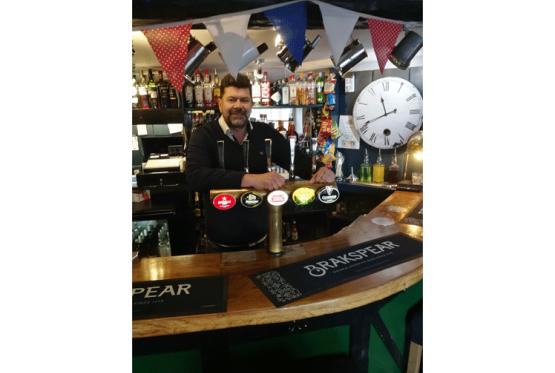 Let's get down to business: Pub landlord who cares for customers in need